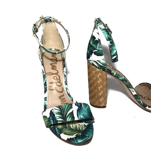 sam edelman yaro palm print